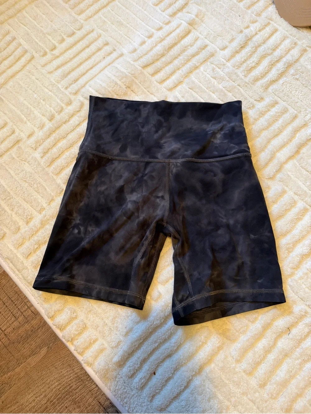 Lululemon Black Tie-Dye High-Rise Leggings
